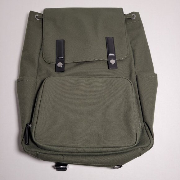 Everlane Handbags - Everlane The Canvas Backpack in Dark Forest